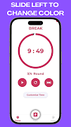 Minimalist Pomodoro Timer اسکرین شاٹ 6