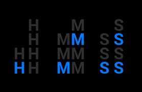 Binary Clock スクリーンショット 2
