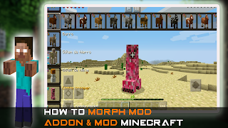 Morph Mod Addon for Minecraft 截图 2
