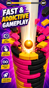 4 Schermata Stack Bump - Smash Ball Game
