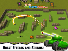 2 Player Tank Wars screenshot 6