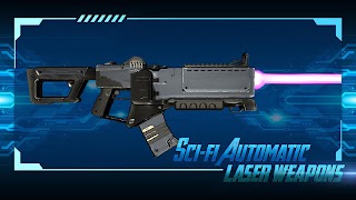 Sci-fi automatic laser weapons screenshot 4