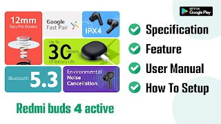Redmi Buds 4 Active Guide screenshot 1