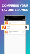 Mp3 Compressor & Resizer imagem de tela 3