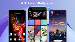 X Live Wallpaper - HD 3D/4D স্ক্রিনশট 1
