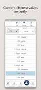 برنامه‌نما Unit Converter عکس از صفحه