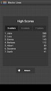 Blocks: Lines - Puzzle game تصوير الشاشة 4