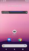 Average data usage widget ポスター