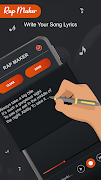 Rap Beat Maker - Record Studio Affiche