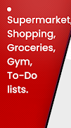 پوستر Shopping List — Easy & Simple