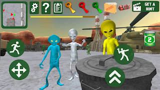 برنامه‌نما Alien Neighbor. Area 51 Escape عکس از صفحه