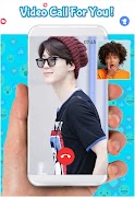 jimin bst Fake call & chat اسکرین شاٹ 3