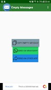 برنامه‌نما Empty Messages عکس از صفحه