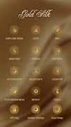 برنامه‌نما Golden Silk APUS Launcher Them عکس از صفحه