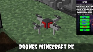 Drone Mod for Minecraft PE syot layar 1