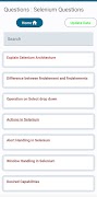Selenium Questions screenshot 1