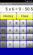 A Basic Calculator الملصق
