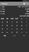 Programmer's Calculator ภาพหน้าจอ 1