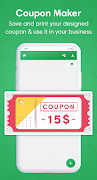 Coupon Maker - Voucher Design syot layar 4