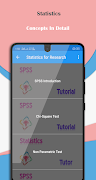برنامه‌نما Statistics for Research عکس از صفحه