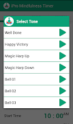 برنامهنما iPro Mindfulness Timer عکس از صفحه