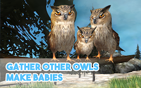 برنامه‌نما Wild Owl Simulator 3D عکس از صفحه