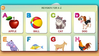 ABCD Alphabets for Kids تصوير الشاشة 5