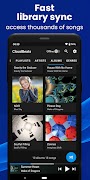 CloudBeats Cloud Music Player ảnh chụp màn hình 3