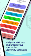 برنامه‌نما NBT Practice Test عکس از صفحه