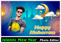 Islamic New Year Photo Editor captura de pantalla 4
