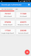 SoundLogin Authenticator スクリーンショット 1