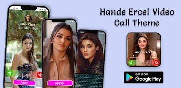 Hande Ercel Video Call Theme الملصق