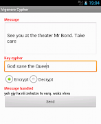 Vigenere Cipher poster