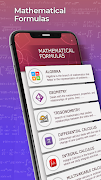 Formules mathématiques Affiche