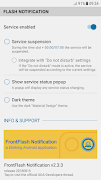 FrontFlash Notification اسکرین شاٹ 3