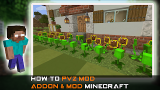 PvZ Mod Addon For Minecraft screenshot 1