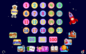 Starfall Numbers Poster