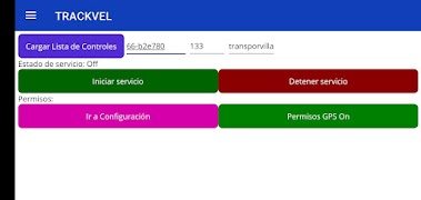 TRACKVEL screenshot 1