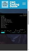 CNC Coding Guide Web syot layar 2