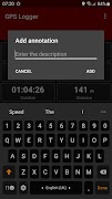 GPS Logger スクリーンショット 3