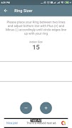 Ring Sizer (Ring Size Measurem Screenshot 1