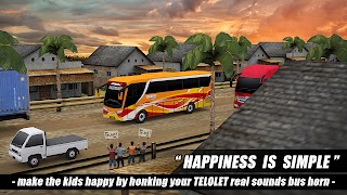 Telolet Bus Driving 3D imagem de tela 7
