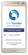 SoloTraveller App الملصق