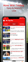 Today Match Prediction Live | How Win Toss & Match ảnh chụp màn hình 1