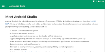 Learn Android Studio Offline Ekran Görüntüsü 6