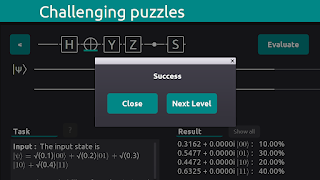 6 Schermata QuantumQ : Circuit Puzzle