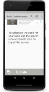Radio Code Generator for Renau ภาพหน้าจอ 2