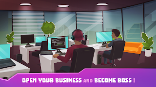 Hacker or Dev Tycoon? Tap Sim screenshot 3