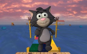 Tiny Cat Run: Running Game Fun captura de pantalla 5