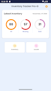 Inventory Tracker Pro captura de pantalla 1